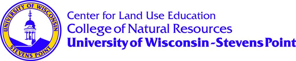 Center for Land Use Education College of Natural Resources UW-Stevens Point logo